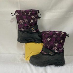 Fantiny Unisex Kid's Snow Boot Size 3 (LIKE NEW)